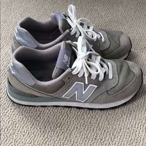 Women’s Grey New Balance 574
